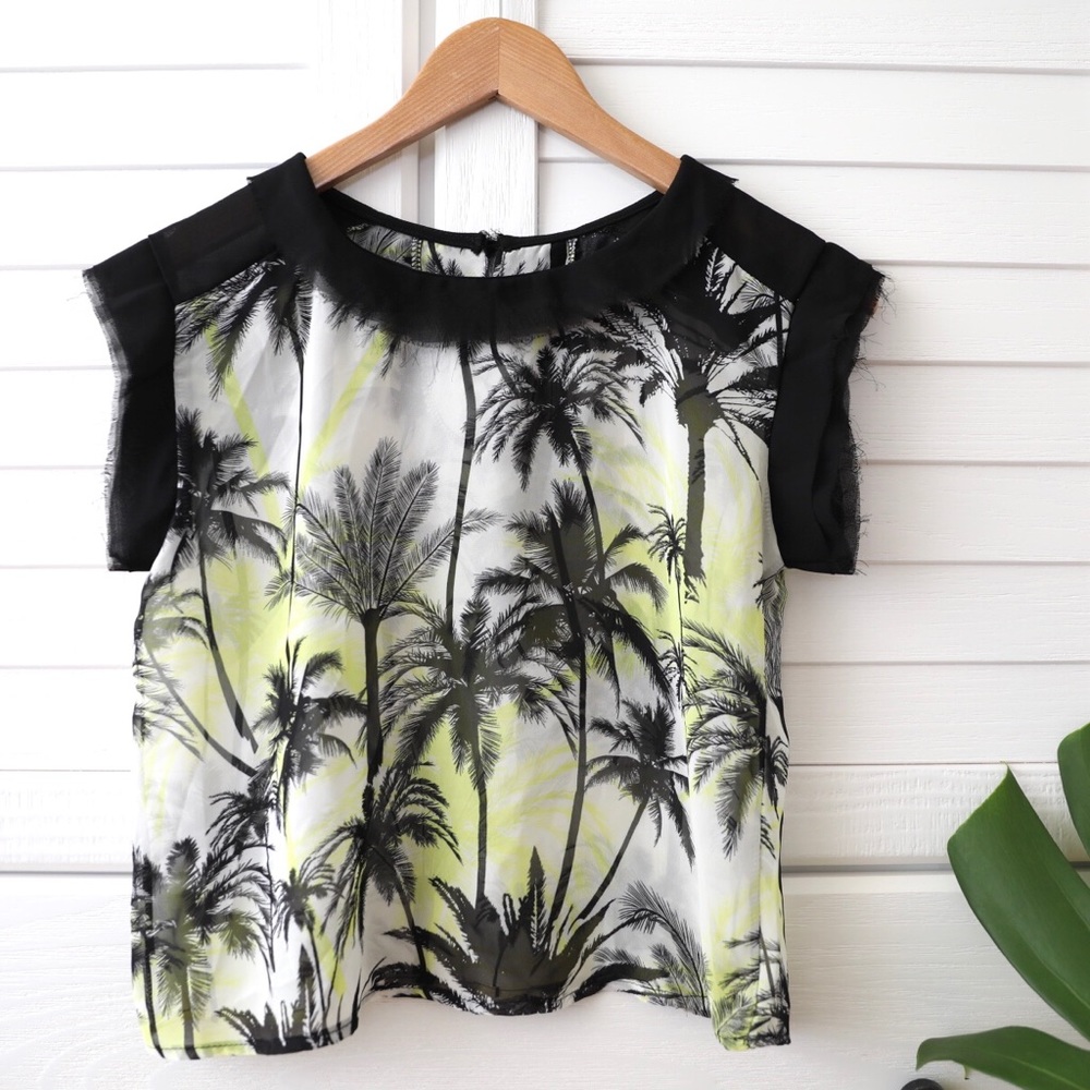 Sheer Palm Top